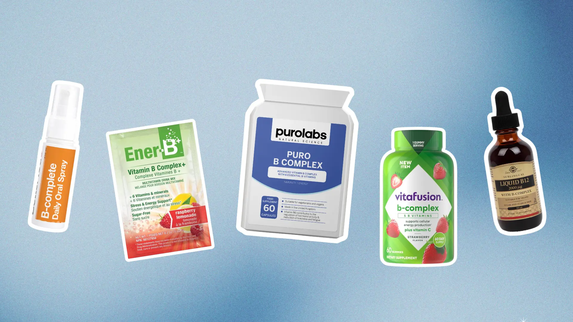Vitamin B Complex supplement for energy and wellbeing