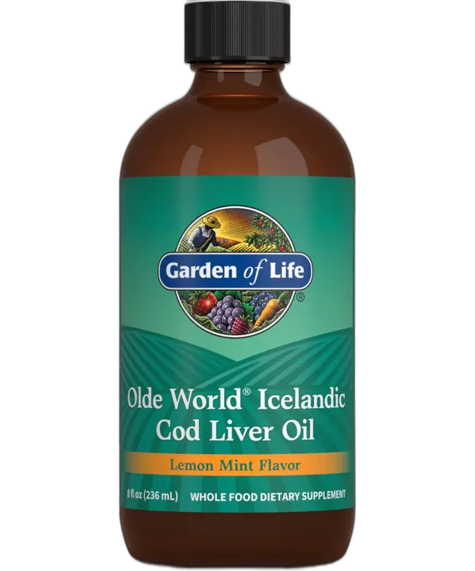 Garden of Life Olde World Icelandic Cod Liver Oil