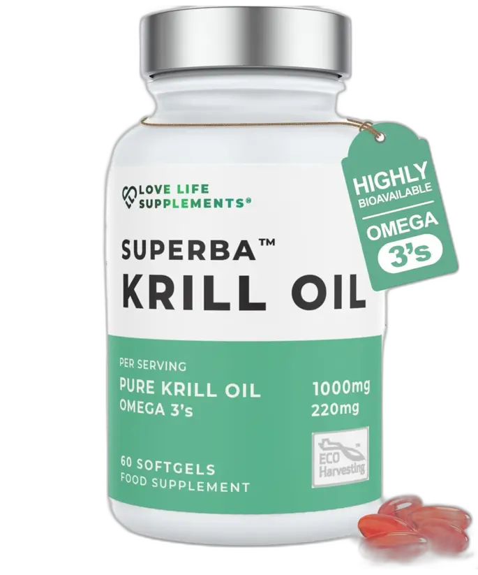 Love Life Supplements Krill Oil 1000mg