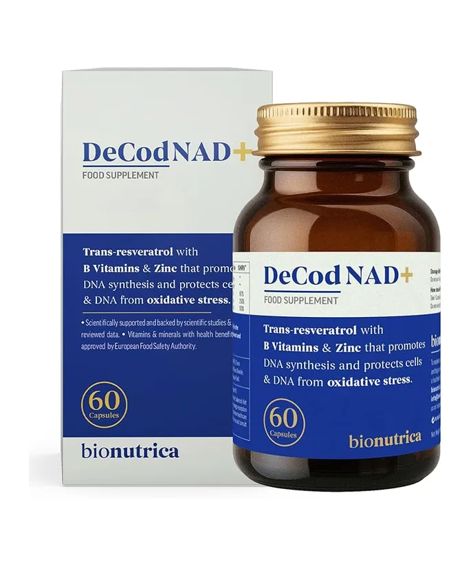 DeCod NAD+ NMN + Trans-Resveratrol