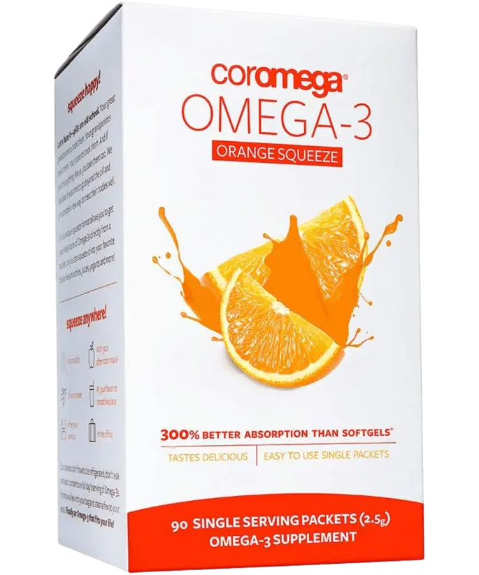 Coramega Omega-3 Orange Squeeze