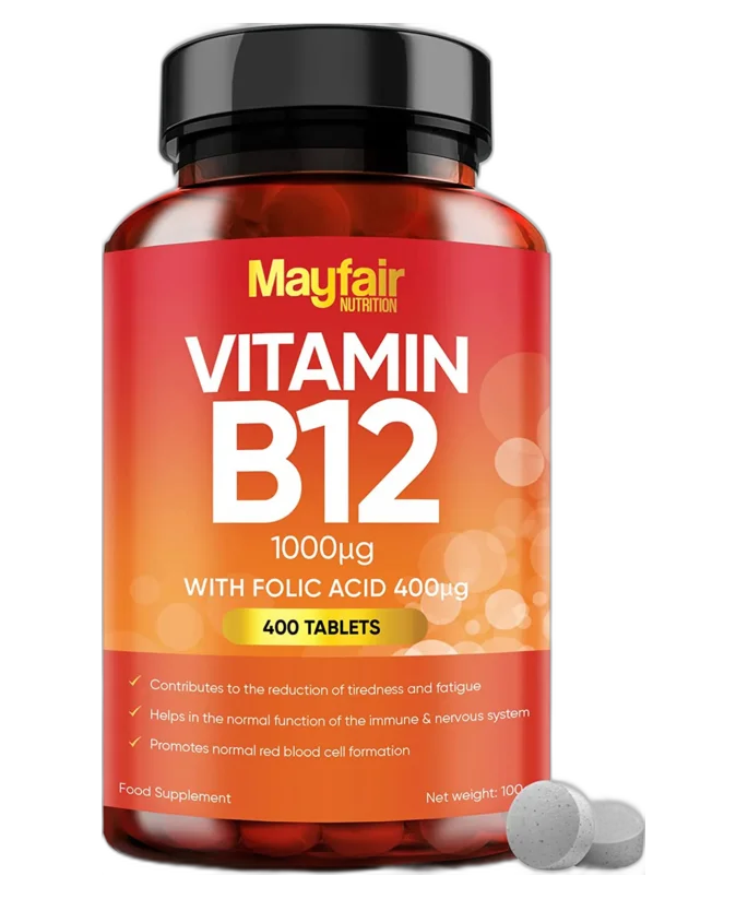 Mayfair Nutrition B12 and Folic Acid