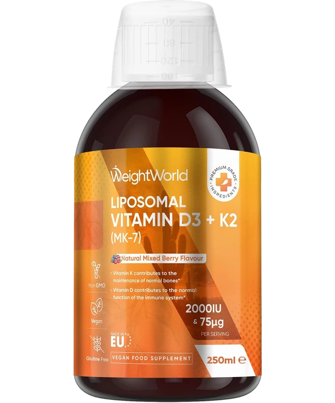 WeightWorld Liposomal D3+K2