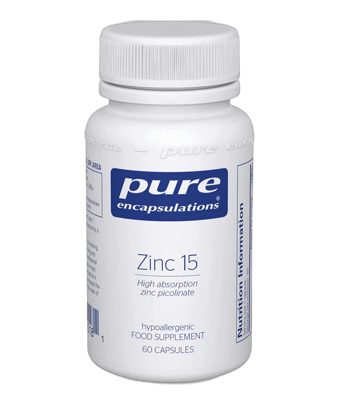 Pure Encapsulations Zinc 15